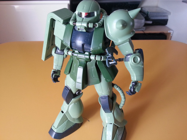 ガンプラ改造記パート② 1/100ザクタンク(ガンダムバトル